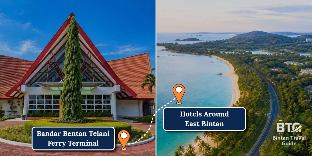 Bandar Bentan Telani to Hotel Around East of Bintan 1200 x 600