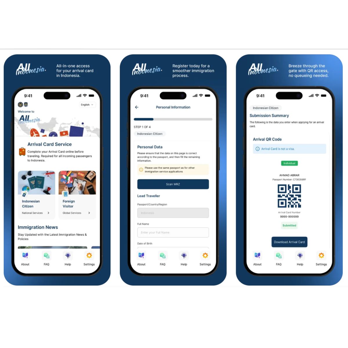 Bintan E Digital Arrival Card - Banner