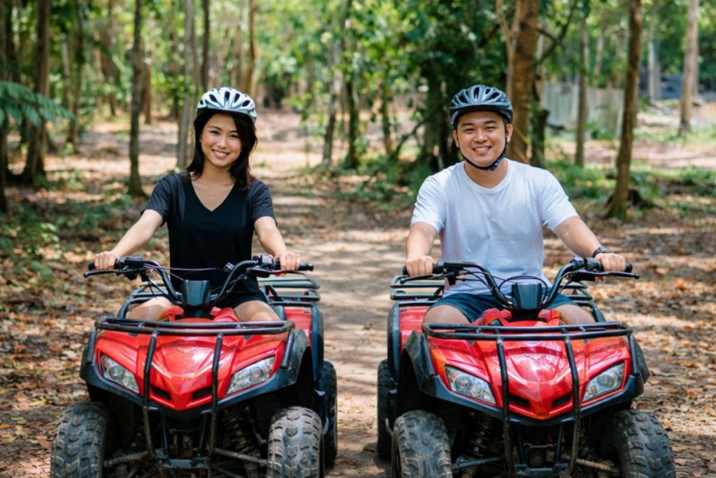 ATV experience in coffee plantation area in Bintan