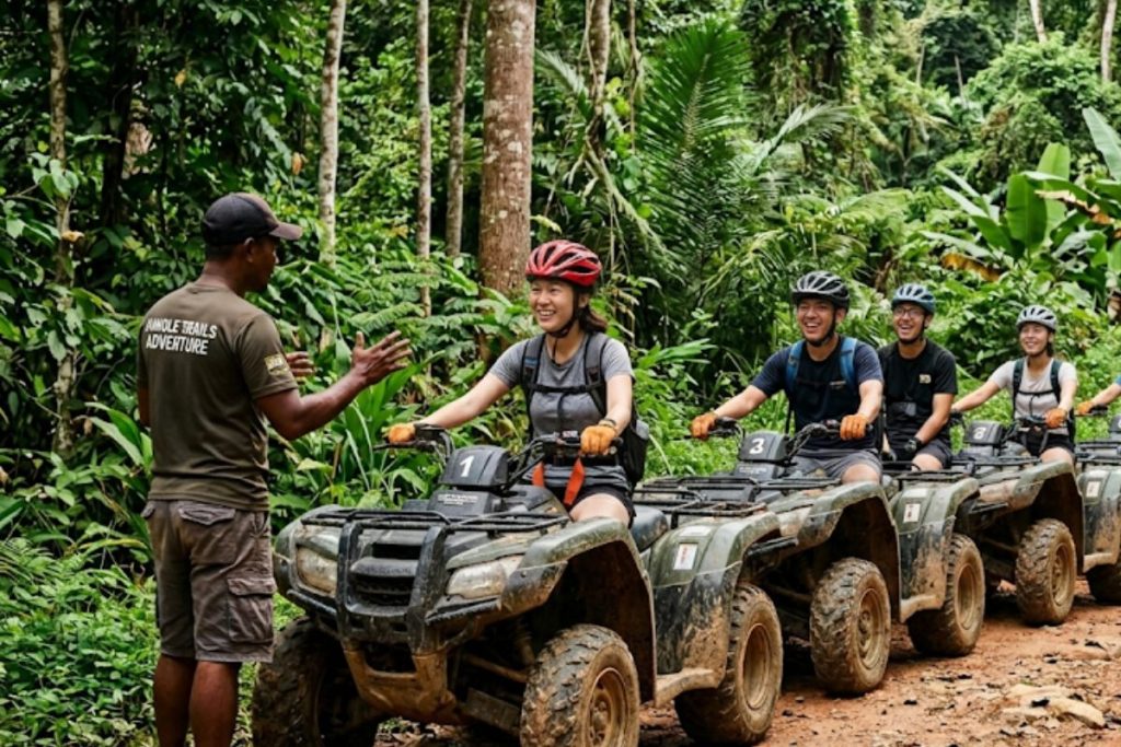 Guided ATV adventure experience in Bintan