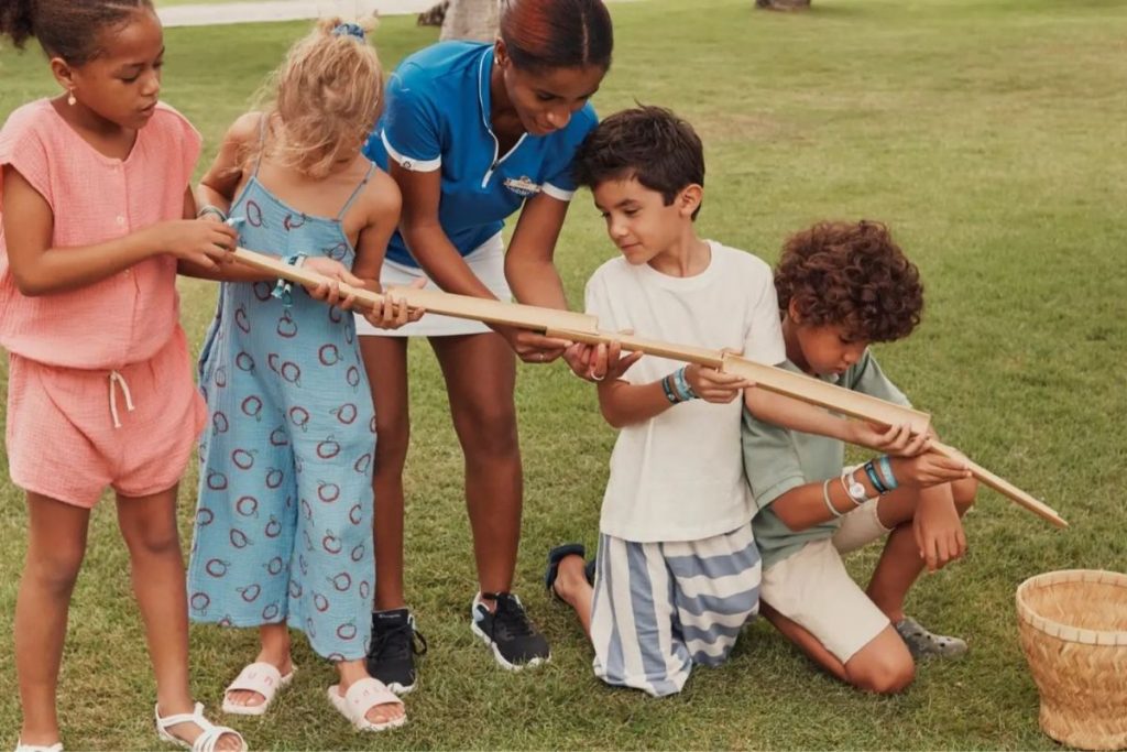 Kids club activities at Club Med Bintan Resort