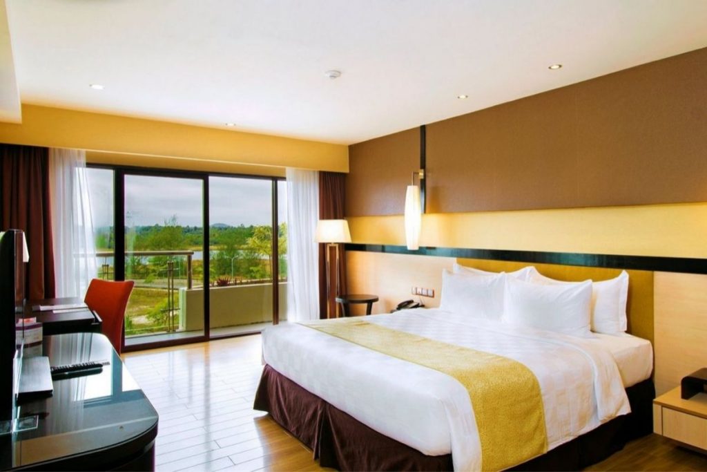 King-size room at Grand Lagoi Hotel Bintan