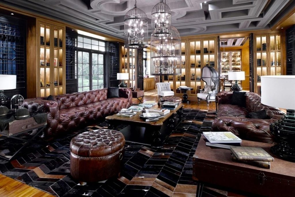 Library and decanter room at The Sanchaya