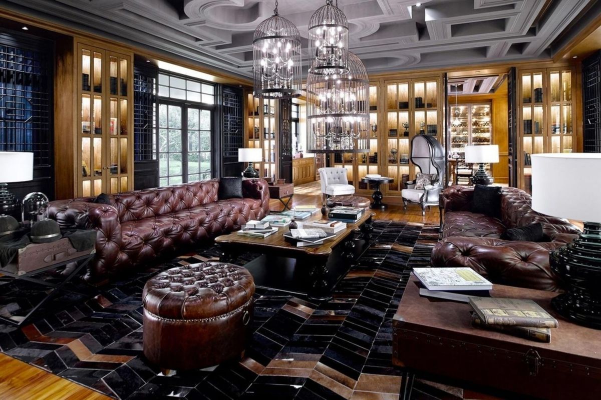 Library and decanter room at The Sanchaya