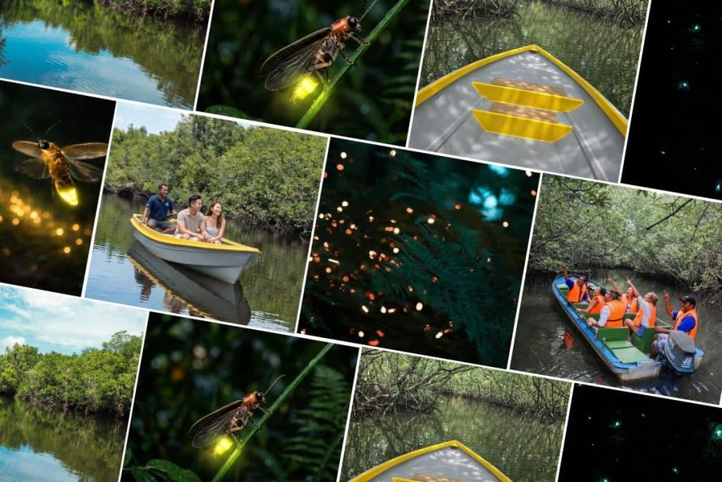 Mangrove and fireflies tour experience in Bintan from day to night