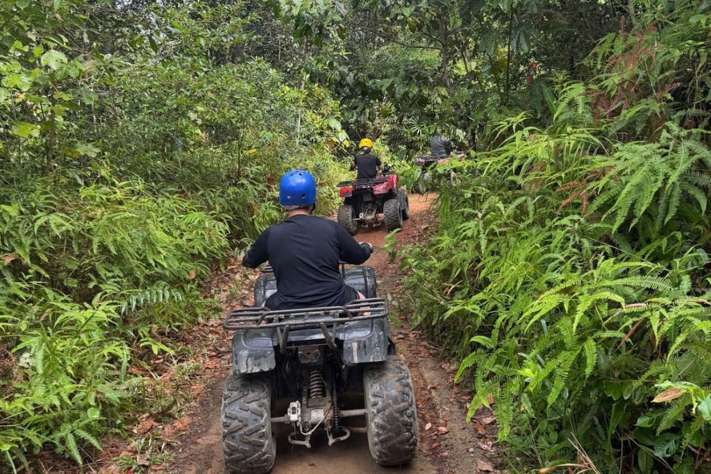 Off-road ATV experience in Bintan with natural surroundings