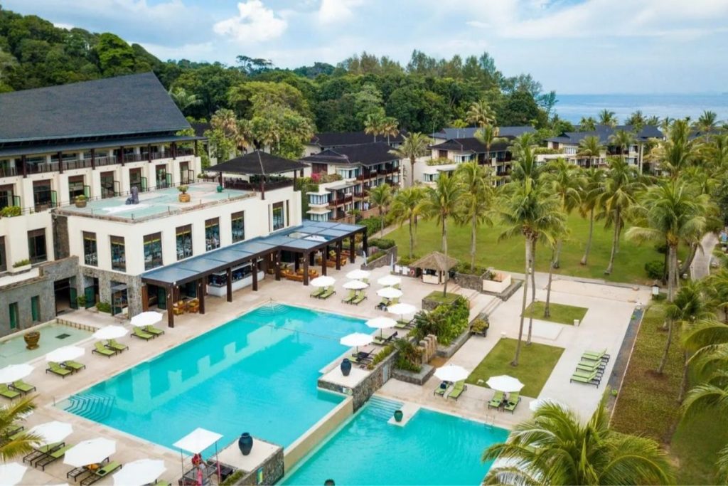 Swimming pool at Club Med Bintan Resort