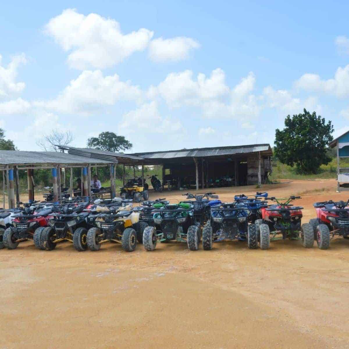 ATV ride at Bintan Sand Dunes adventure area