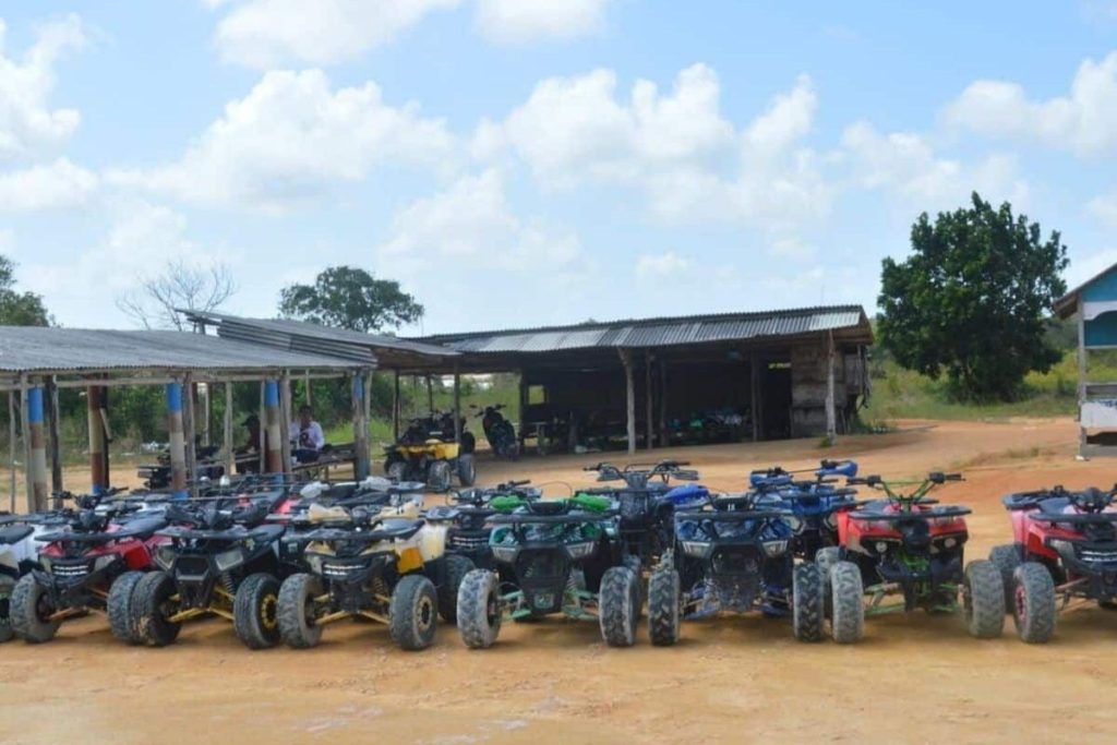 ATV ride adventure in Sand Dunes Bintan open terrain
