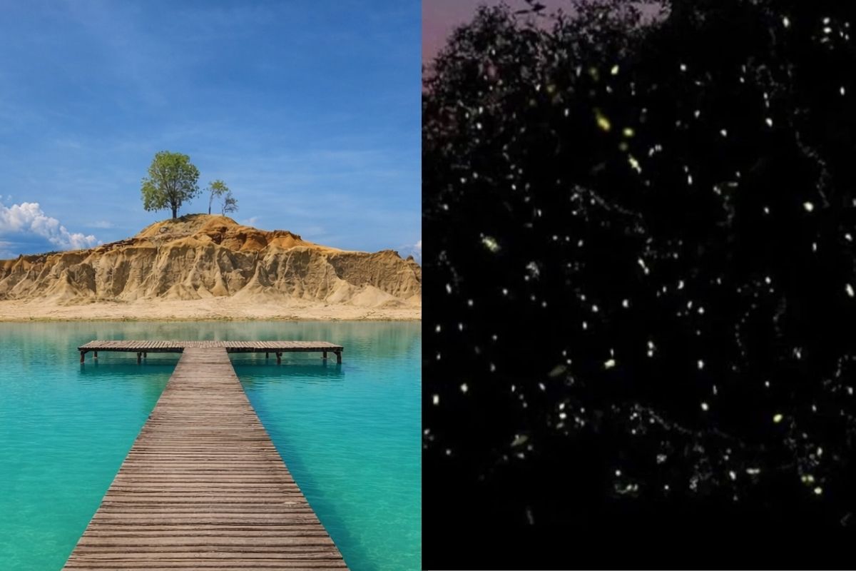 Sunset tour at Blue Lake Bintan with Sand Dunes and fireflies experience