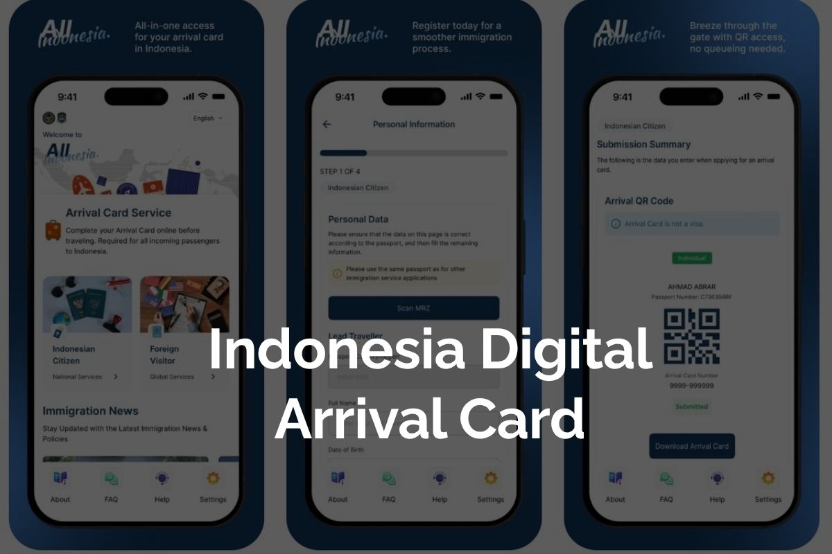 Bintan Arrival Card Please Submit Online Before Arrival