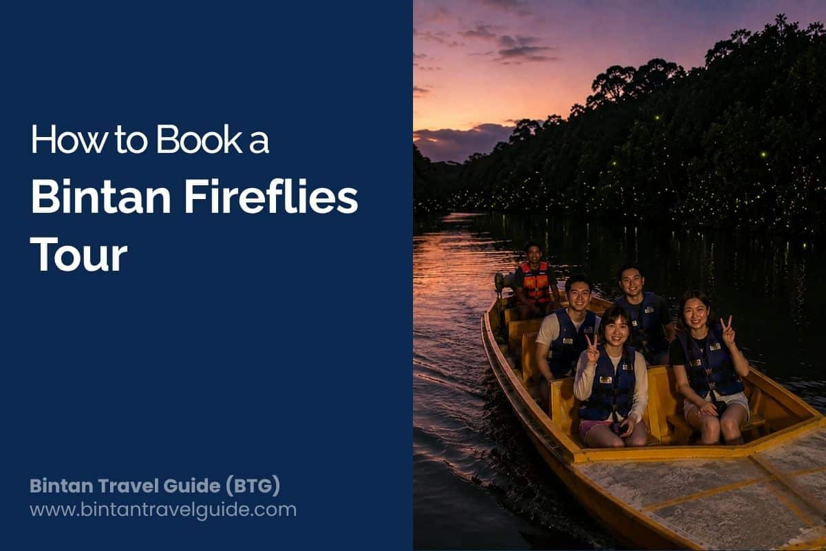 How to book Bintan Fireflies Tour with pickup service in Bintan
