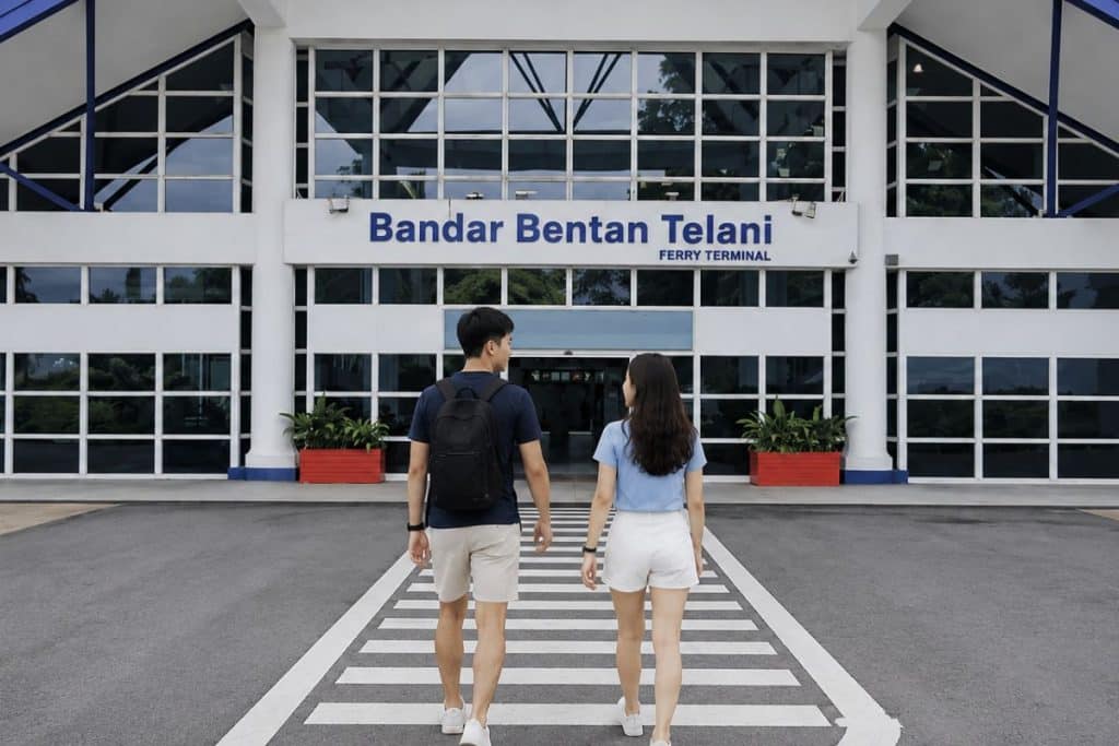 Returning from Bintan to Singapore for Day trip