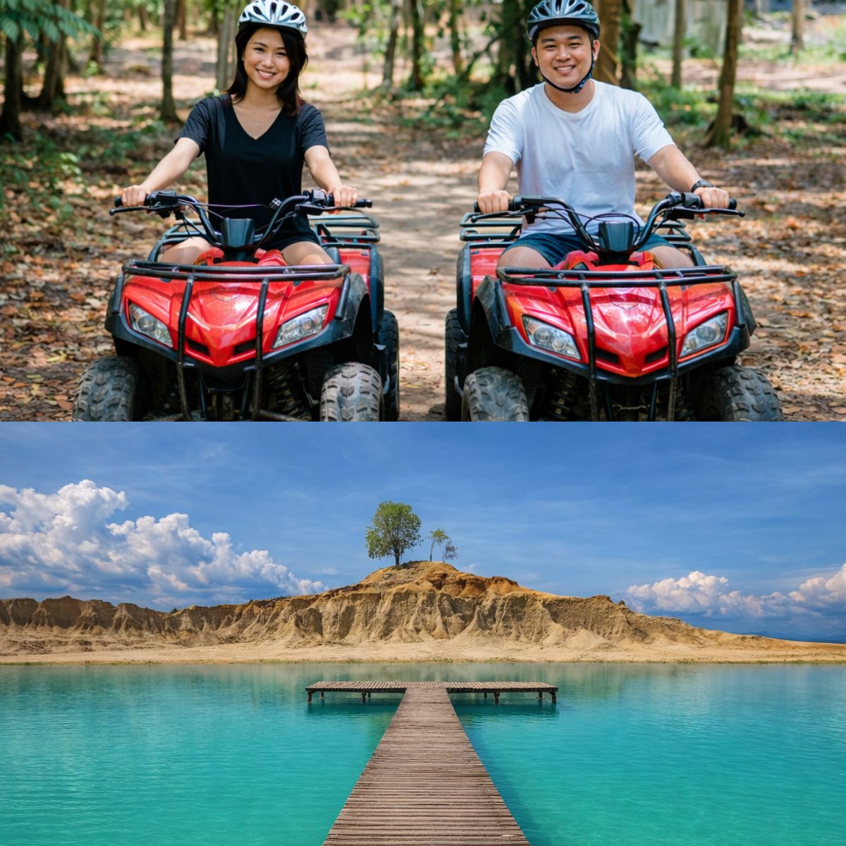ATV & Blue Lake 1200 x 1200