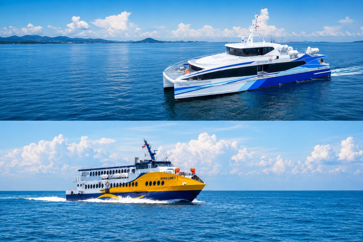 Ferry from Singapore to Tanjungpinang - Sindo & Majestic