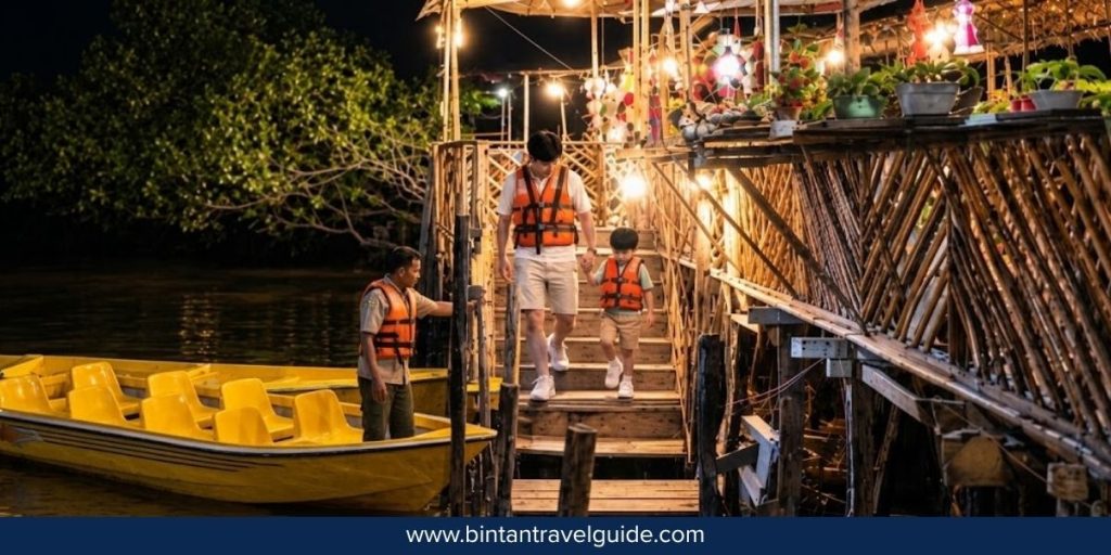 Boat and Safety Information for Bintan Fireflies Tour