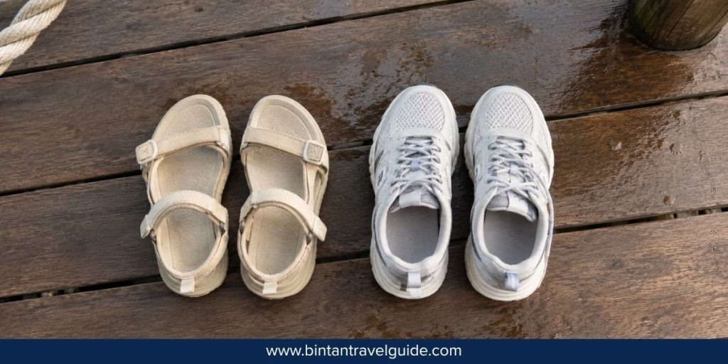 Recommended Footwear for the Bintan Fireflies Tour